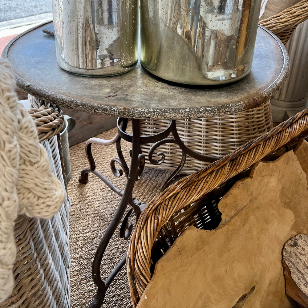 Antique Iron Bistro Table