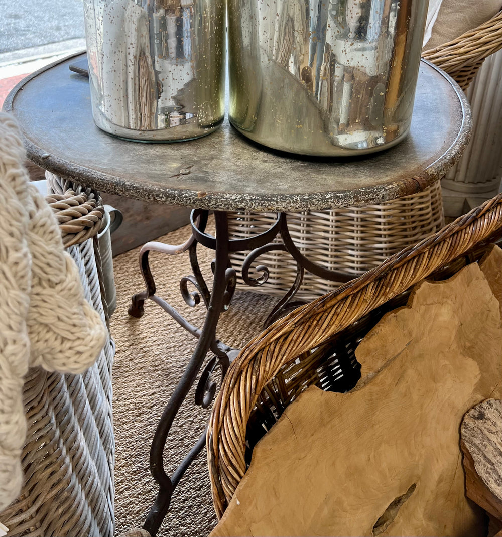 Antique Iron Bistro Table