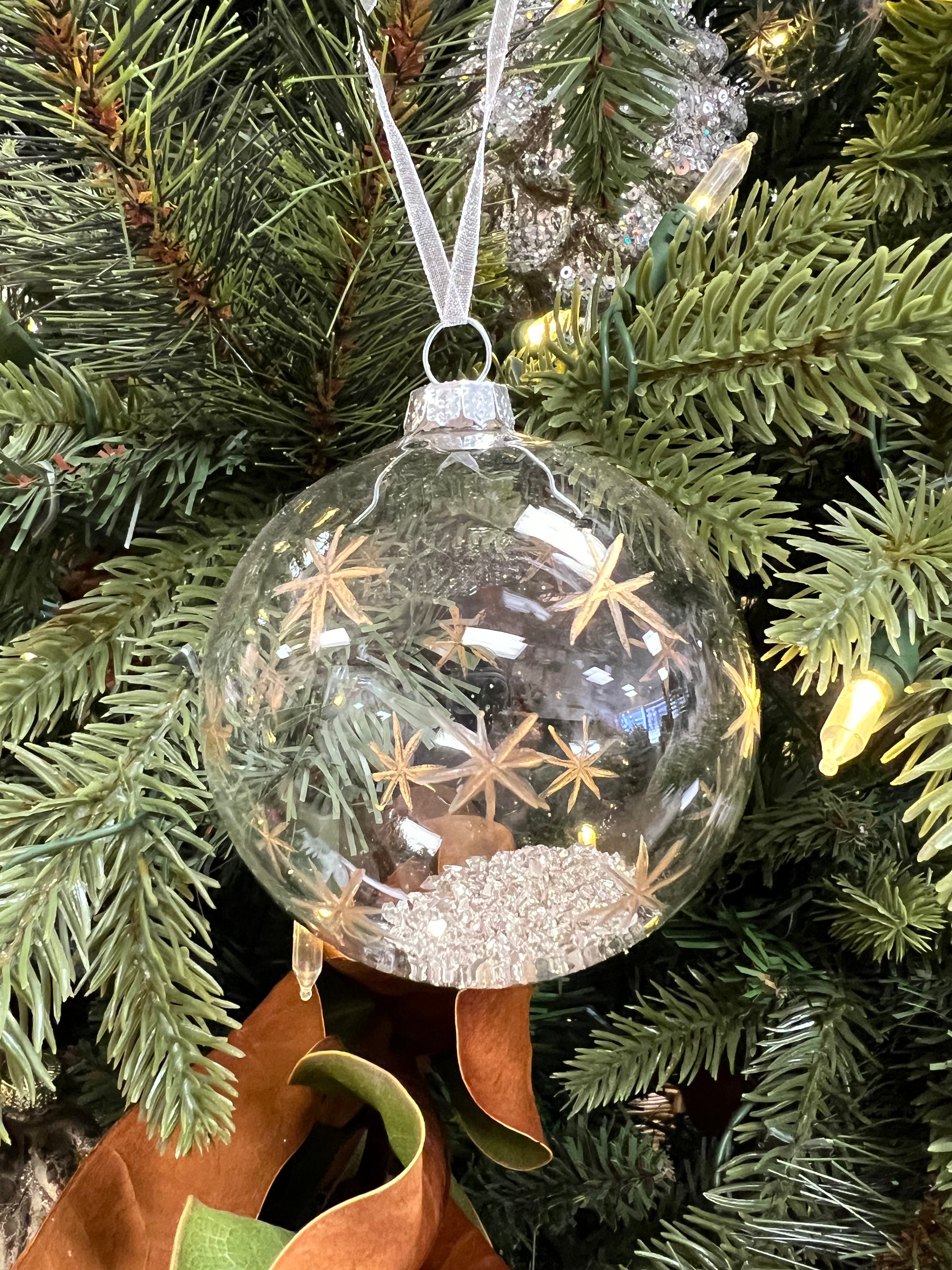 Glass Holiday Ornament ~ 14 styles