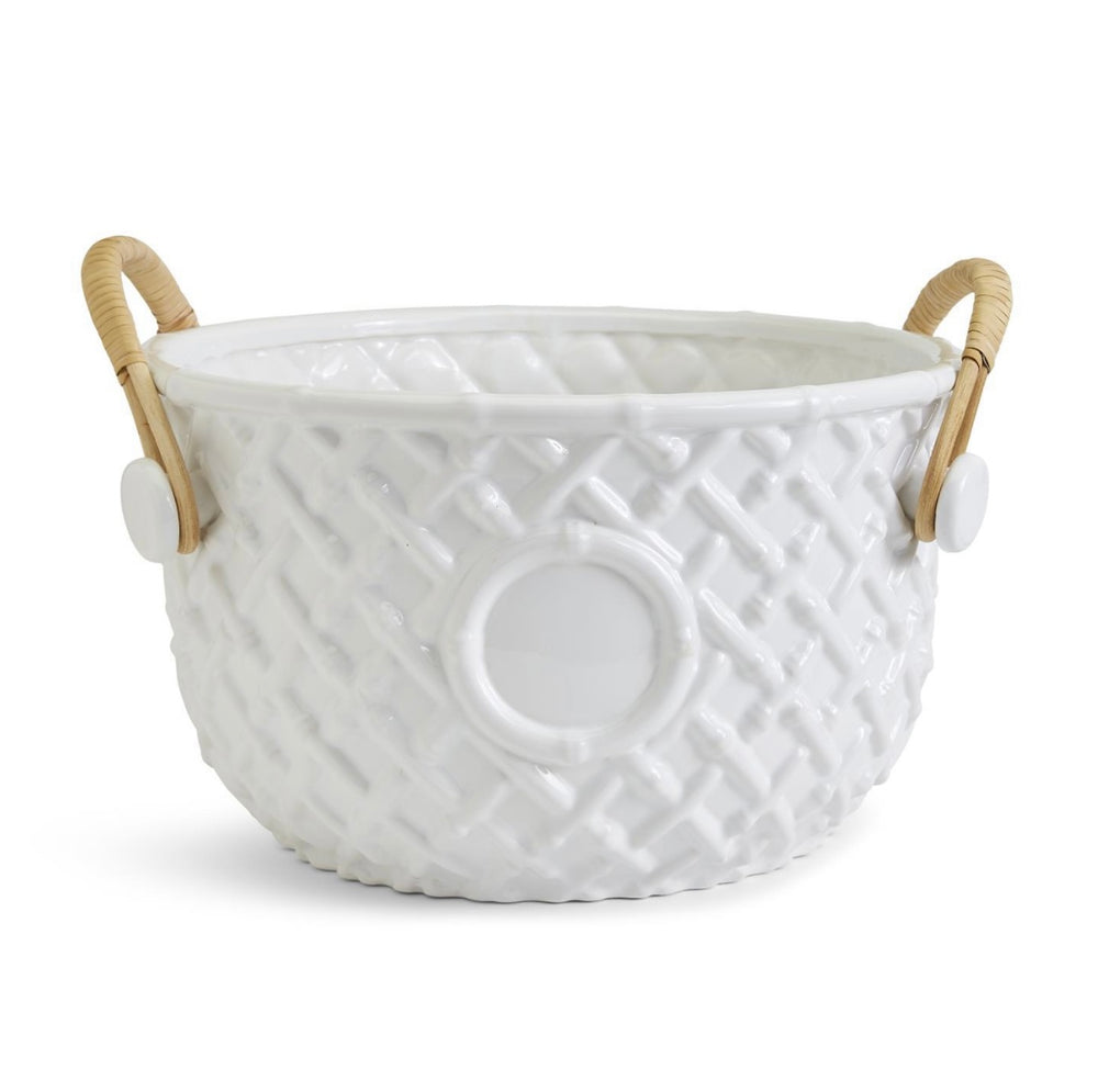 Faux Bamboo Fretwork Party Bucket