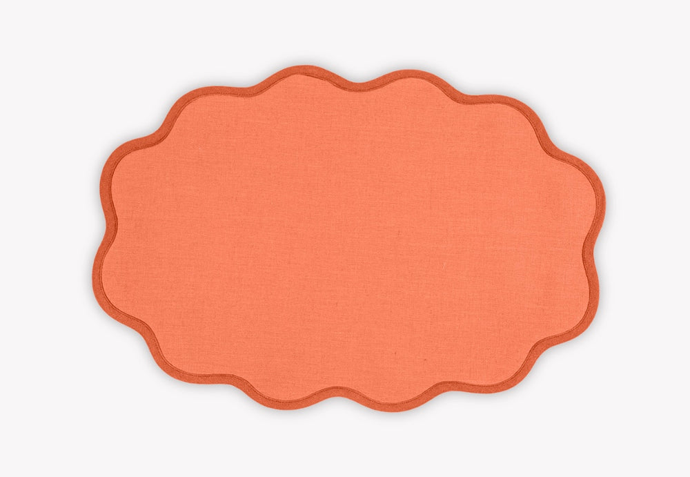 
                      
                        Scallop Edge Oval Placemat by Matouk ~ set of 4 ~ available in 12 colors
                      
                    