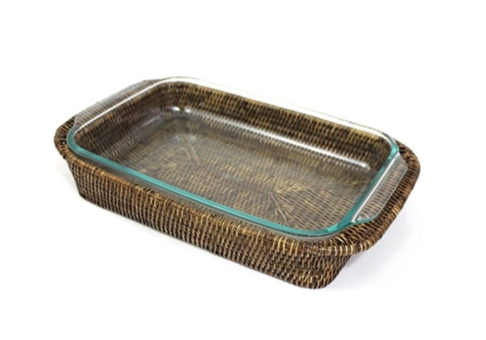
                      
                        Bakeware in Rattan Baskets
                      
                    
