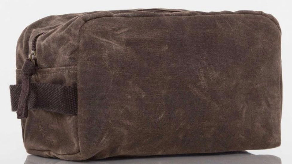 
                      
                        Waxed Canvas Travel Kit
                      
                    