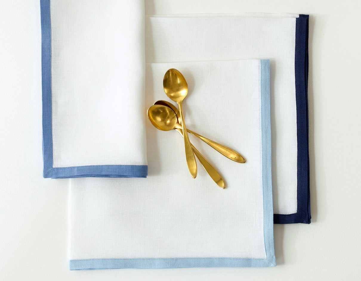 Border Napkin by Matouk ~ set of 4 ~ available in 6 colors