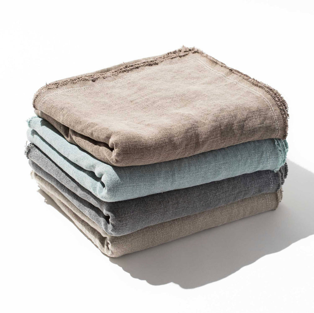 Maya Cali Linen Throw ~ 3 colors