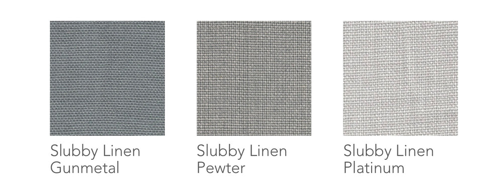 
                      
                        Slubby Linen with Slubby Linen Fretwork Drapery Panel
                      
                    