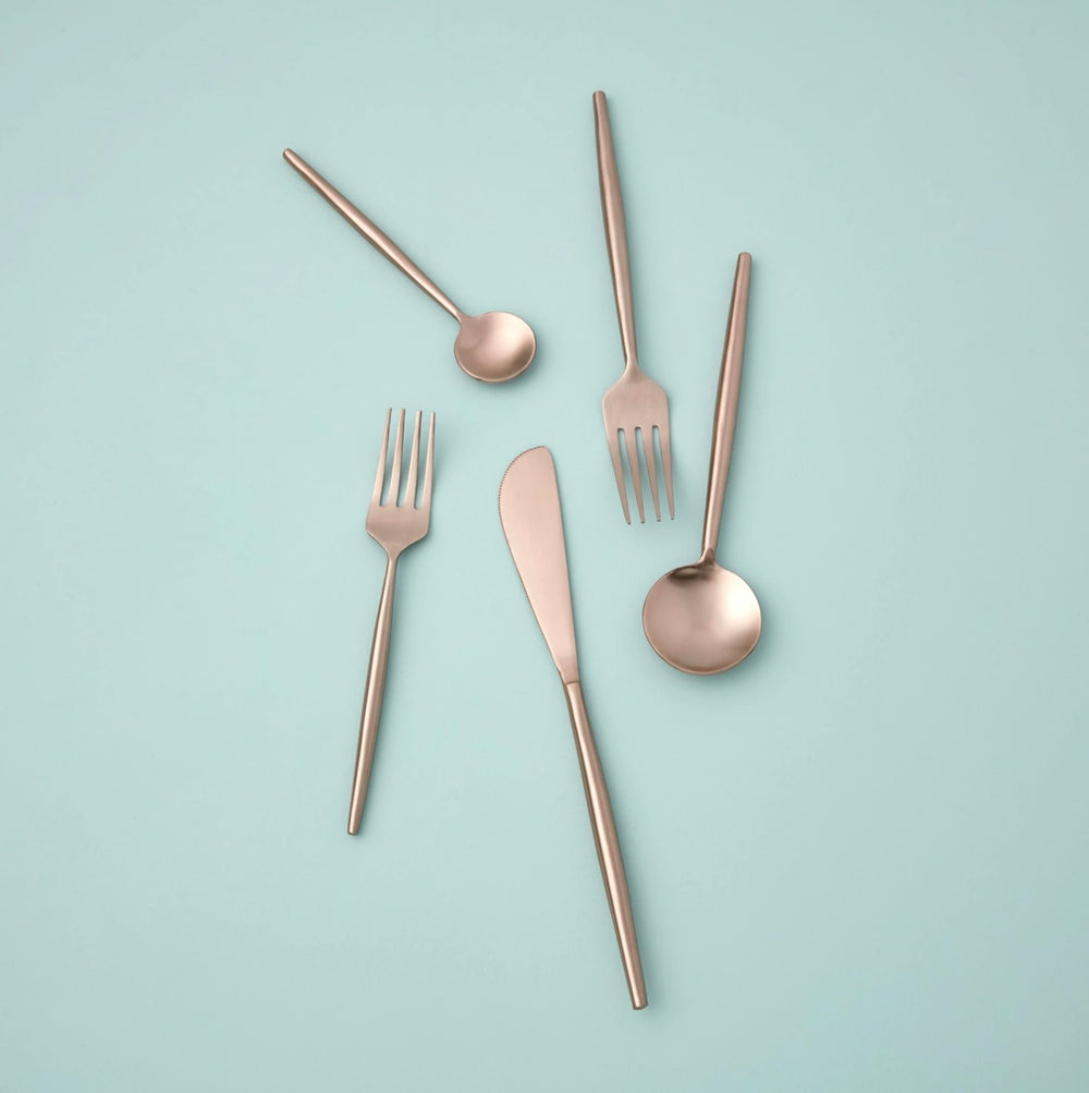 Fabulous Rosé Flatware, 5-Piece Set