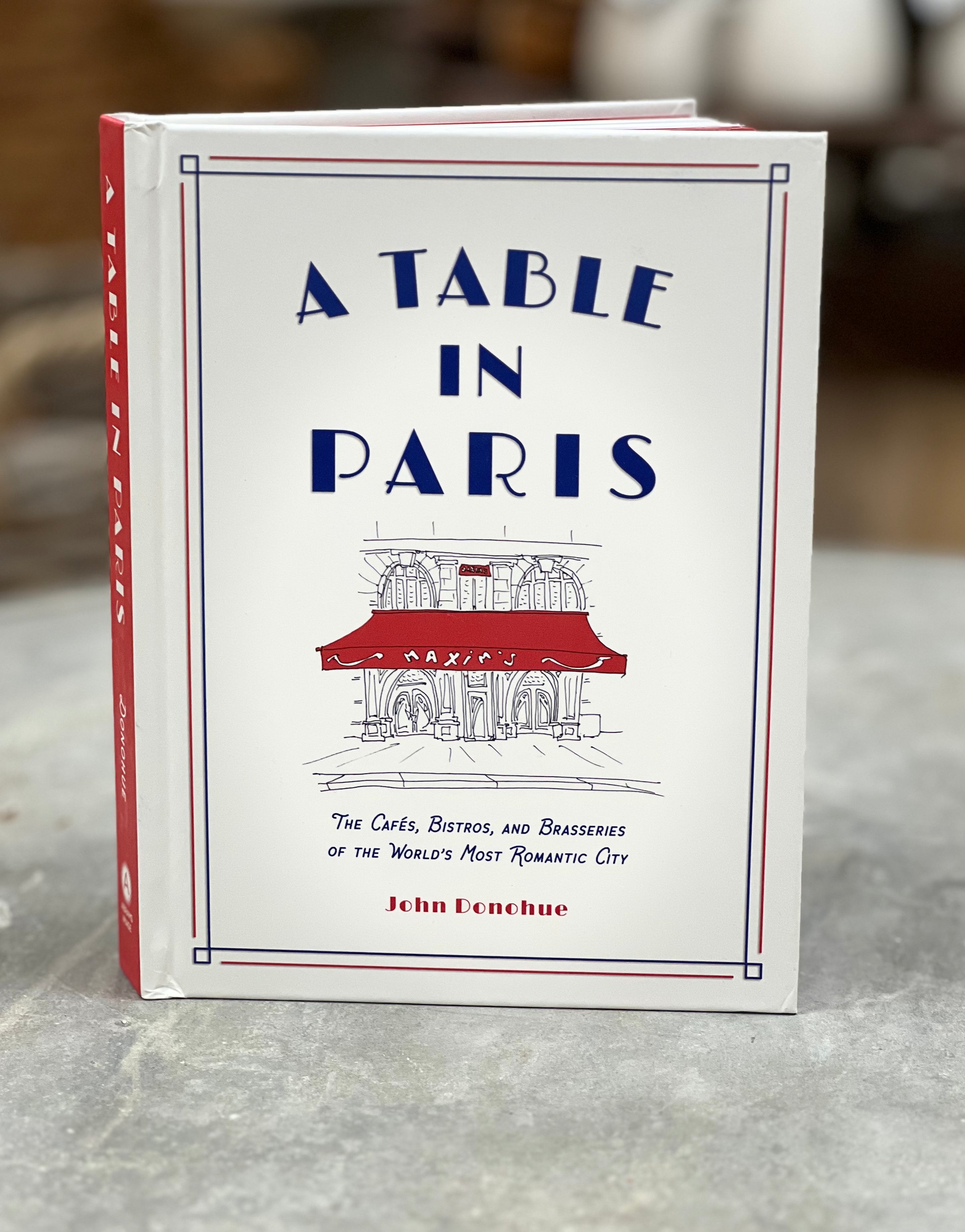 Bistro Table ~ Paris, France c. late 1800's