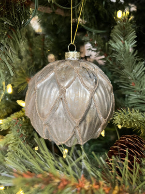 Glass Holiday Ornament ~ 14 styles