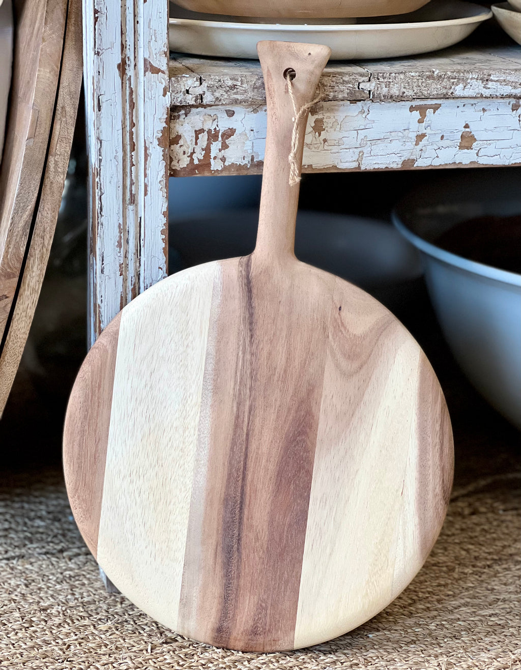 Handcrafted Acacia Cheese Board