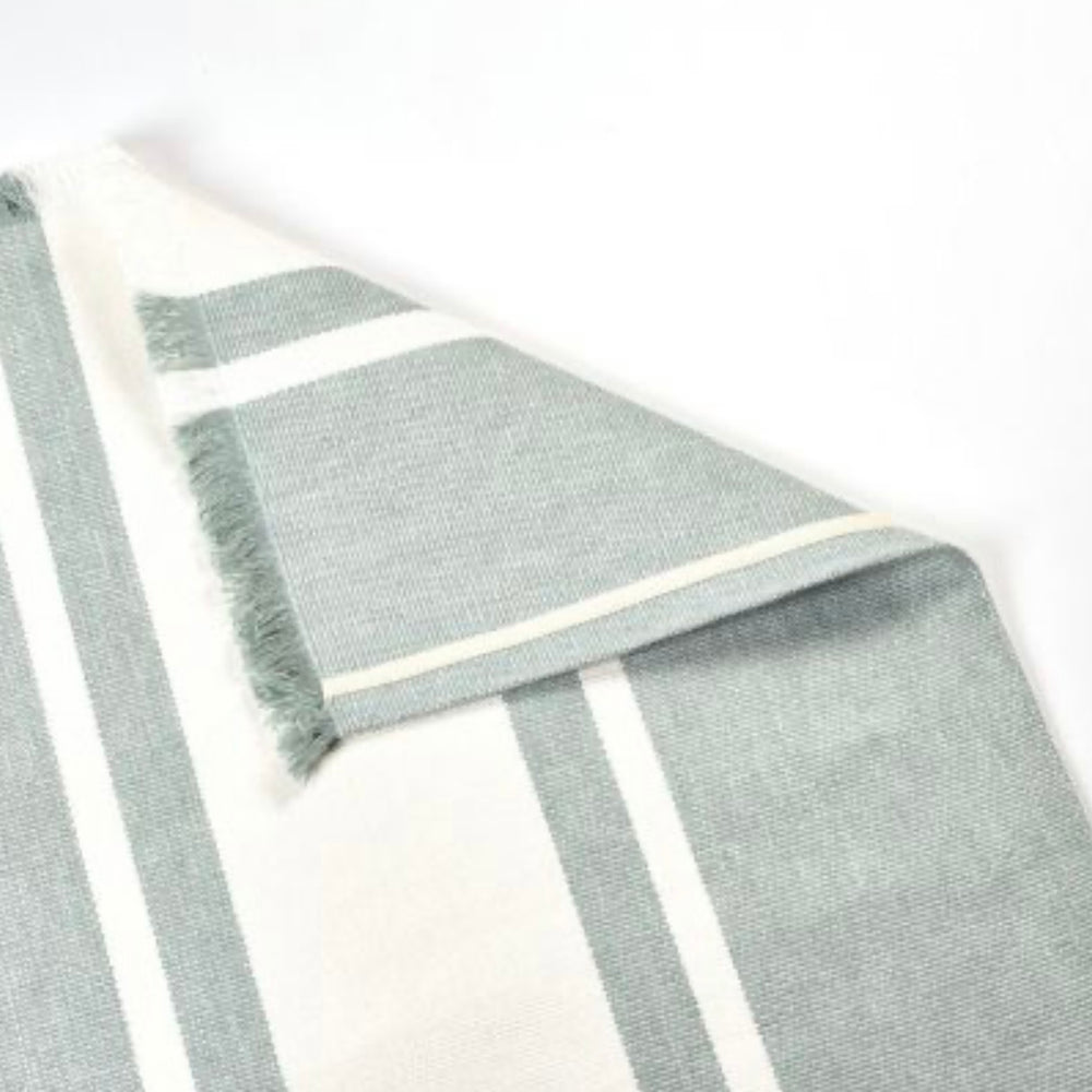 
                      
                        The Ellen Stripe Rug, by Libeco
                      
                    