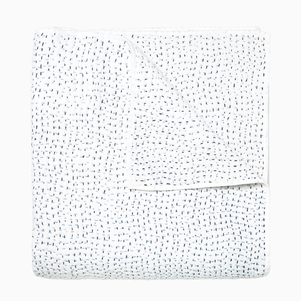 Organic Hand Stitched Quilt Bedding