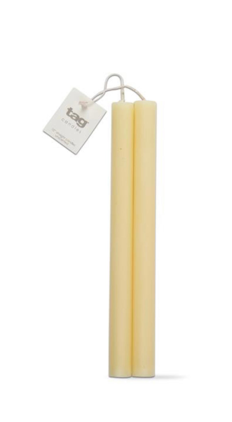 Set of 2 Taper Candles ~ 5 colors