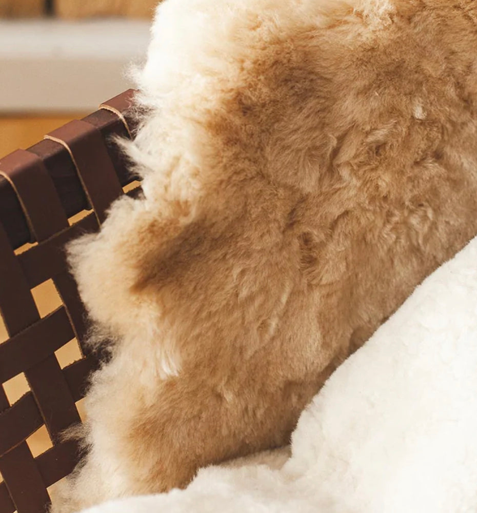 
                      
                        Natural Sheepskin
                      
                    
