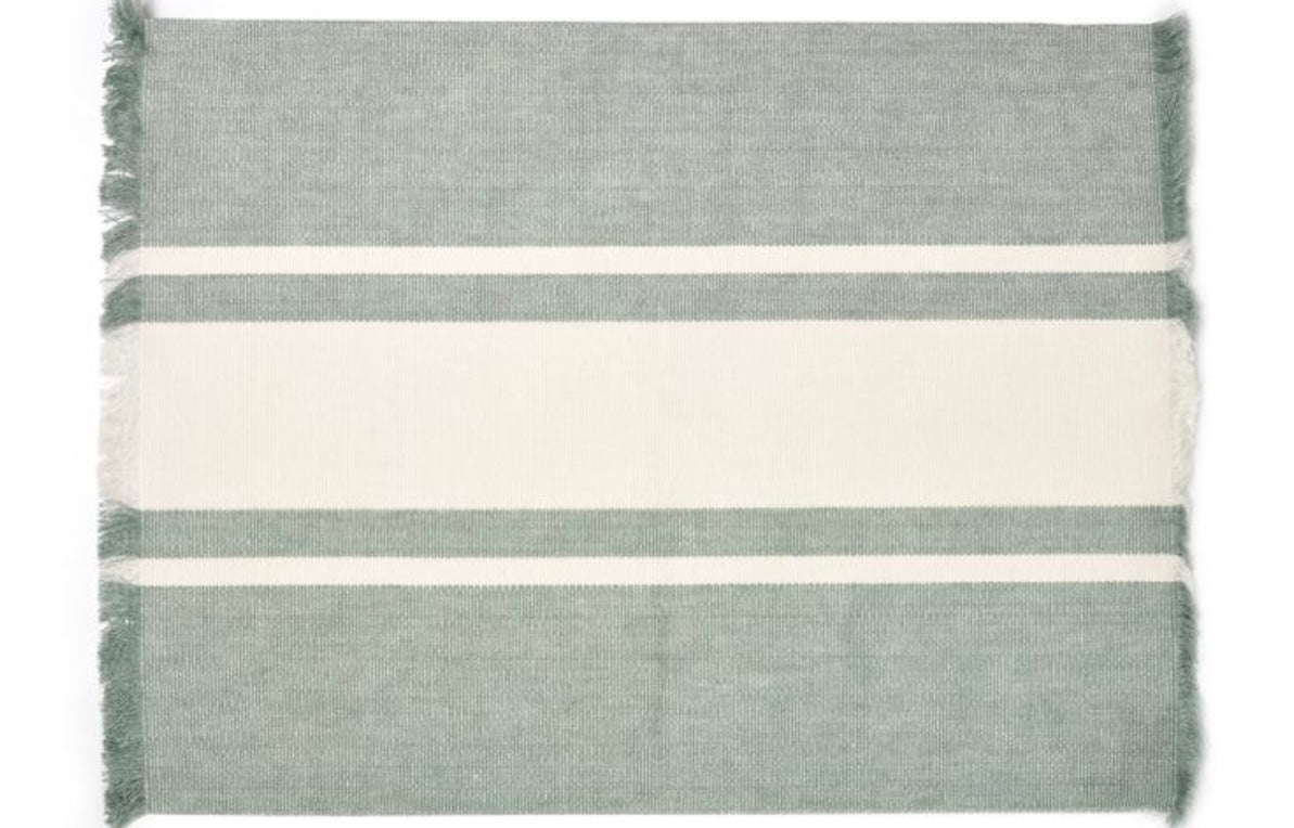 The Ellen Stripe Rug, by Libeco