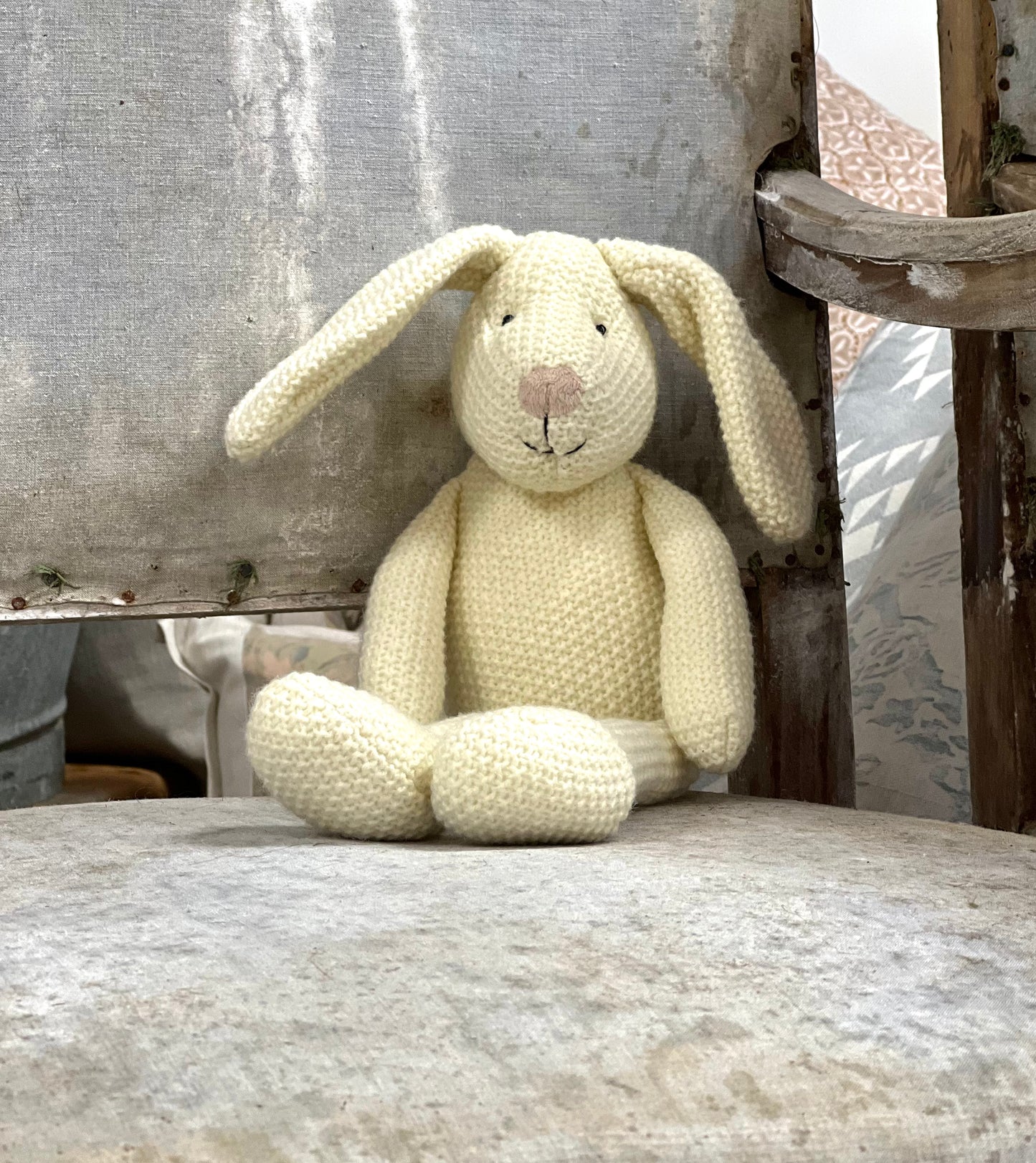 Knit Bunny Plush