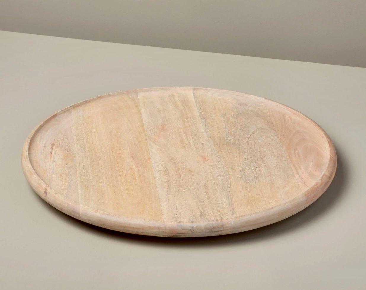 Hand Carved Lazy Susan