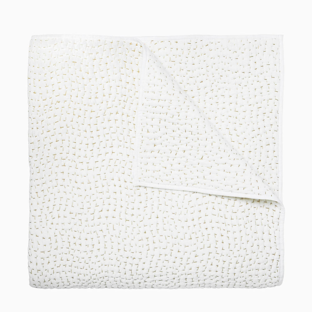 Organic Hand Stitched Quilt Bedding