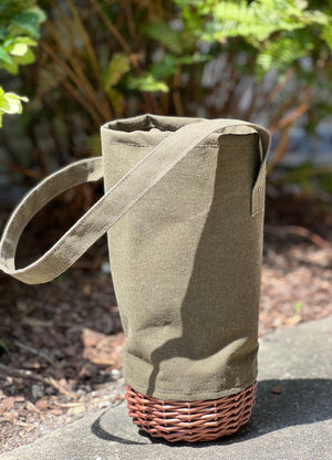 Willow & Canvas Wine Tote