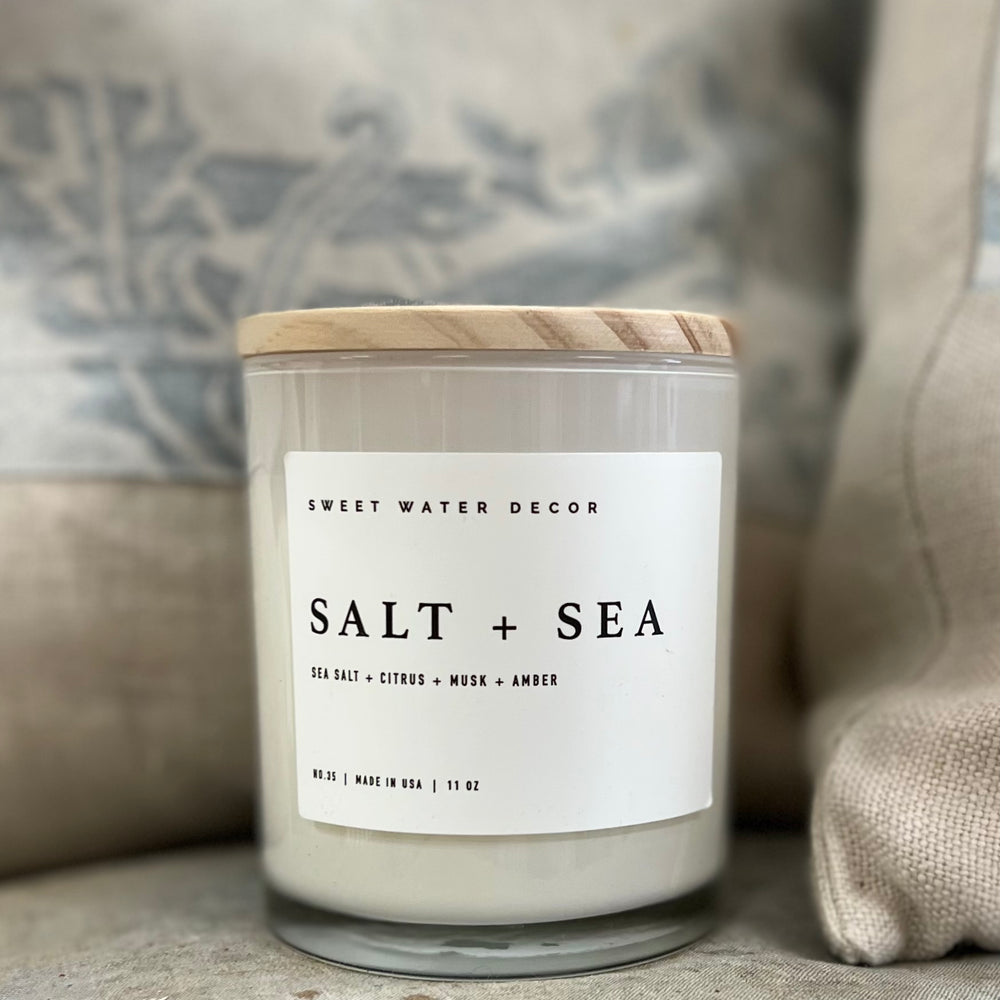 
                      
                        White Soy Candle + Wood Lid ~ 4 Scents
                      
                    