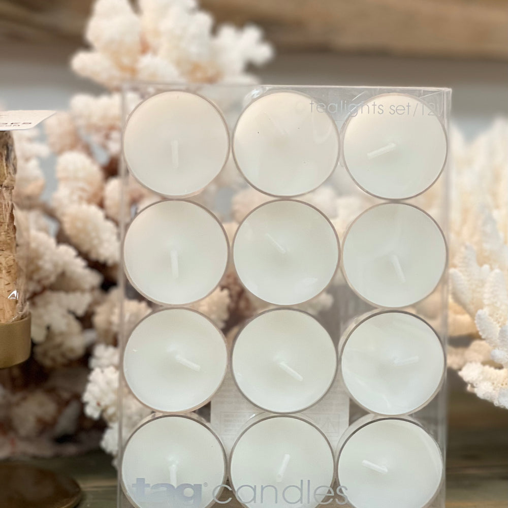 Tea Light Candles ~ set of 12