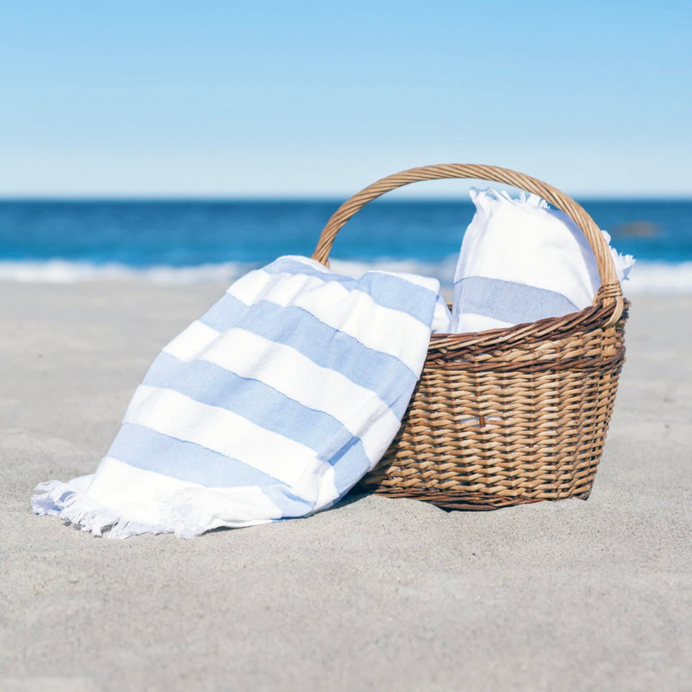
                      
                        Amado Striped Beach Towel & Blanket by Matouk
                      
                    
